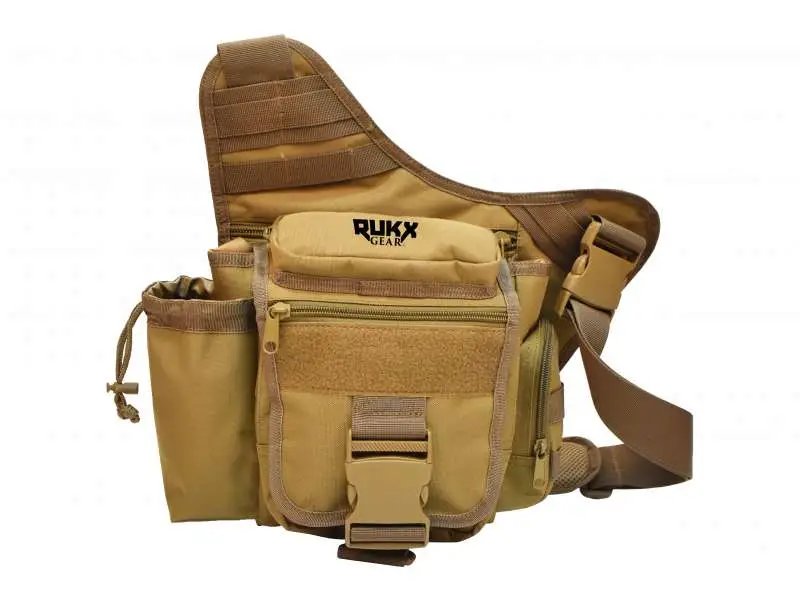 American Tactical Imports RUKX Single Strap Tan Sling Bag 600 - American Tactical Imports