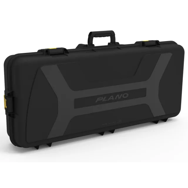Plano AW2 Ultimate Compound Bow Case - Black, Molded EVA, Pressure Release, Dri-Loc Seal, Dual Stage Latches - Plano Molding Company