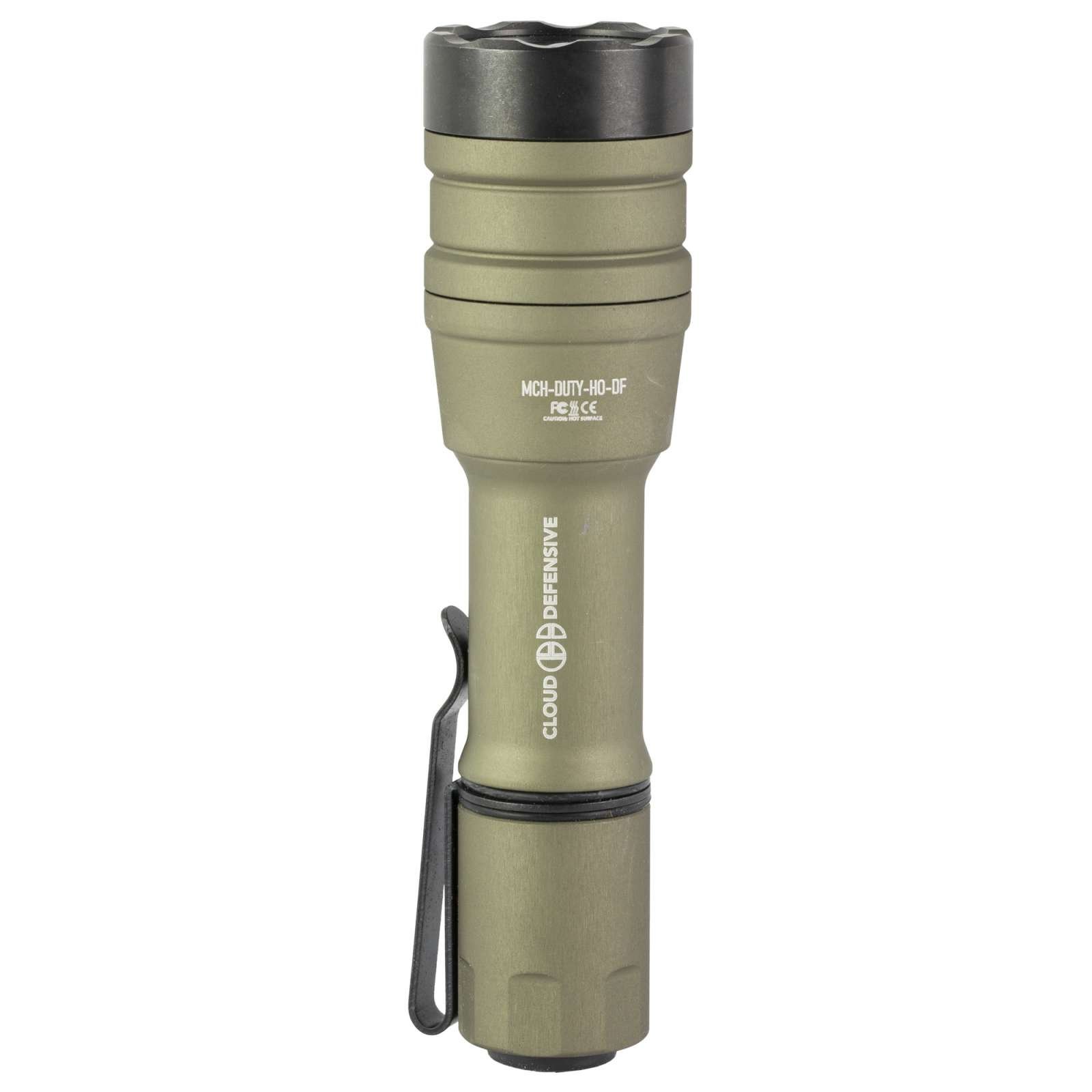 Cloud Defensive CD2203-DF-P-FDE MCH Duty Flashlight 1800 Lumens FDE - Cloud Defensive