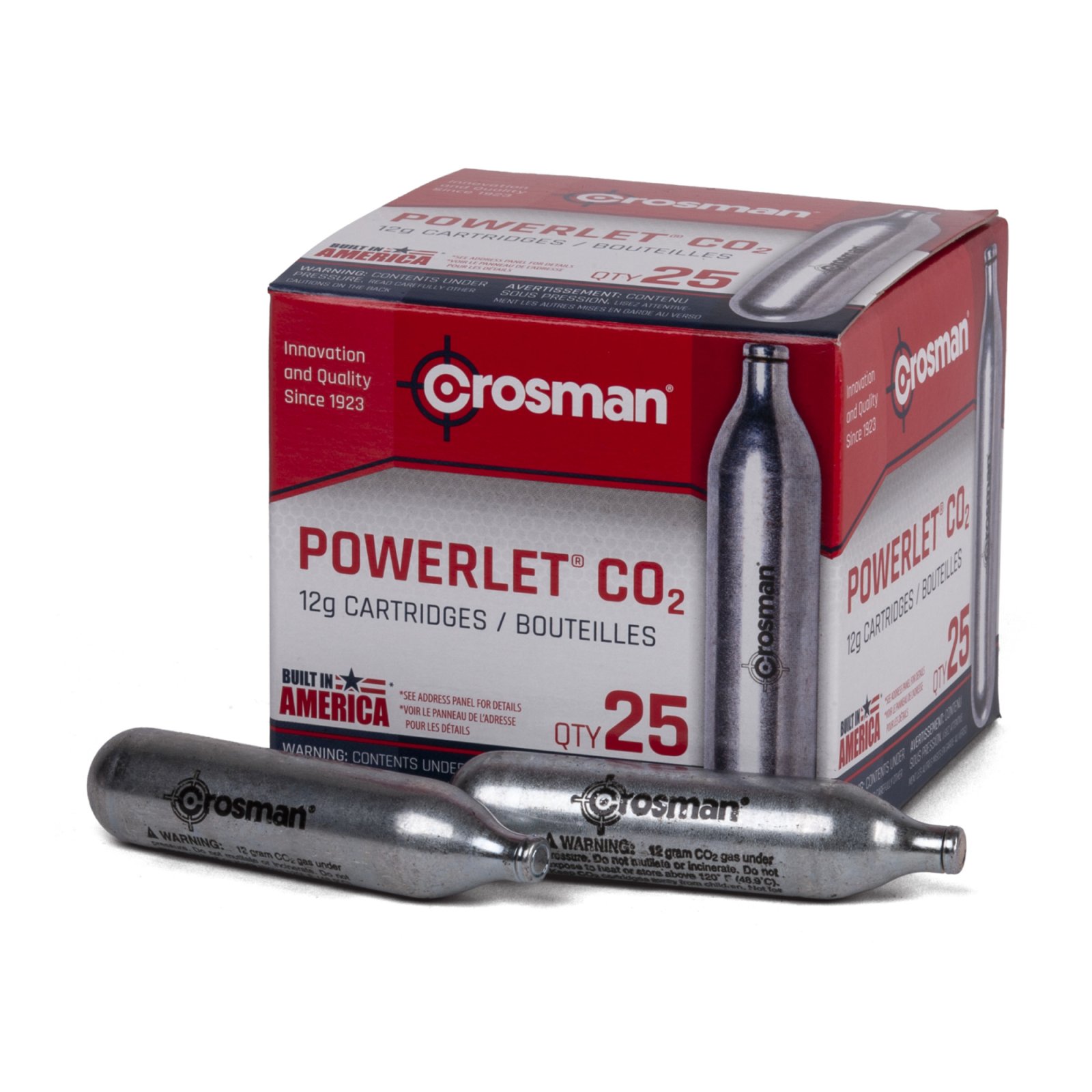 CROS C2315 POWERLET 12G Co2 Cartridges 15Pk - Crosman