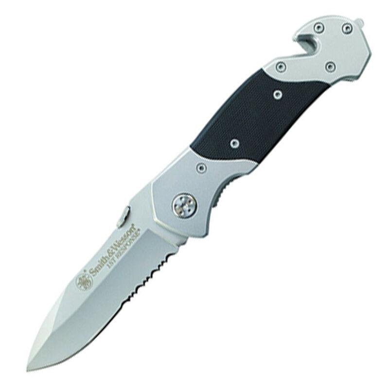 Buy Smith & Wesson 1st Response Folding Knife 3-3/10 Serrated Drop Point Blade online