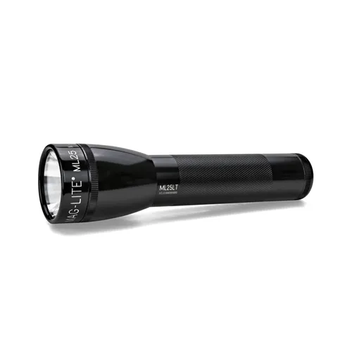 Maglite ML25LT Black 2-Cell C 192 Lumen 337m Beam 7hr 72hr Low - Maglite