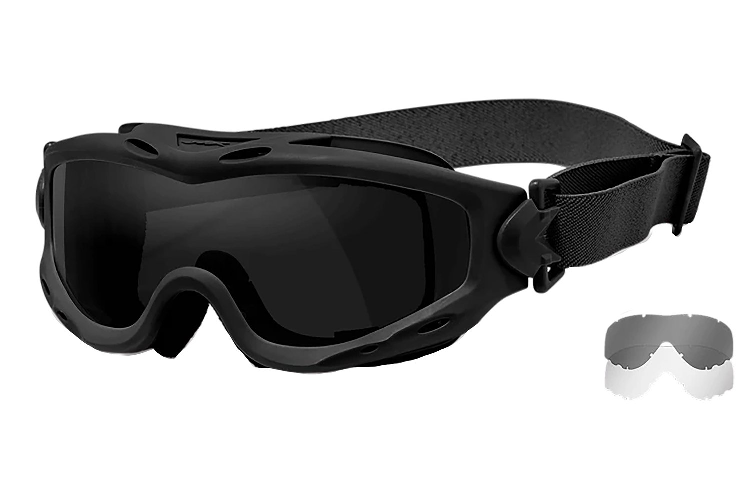 Buy Wiley X SP29B Spear Goggles Smoke Gray Lens Matte Black Frame online
