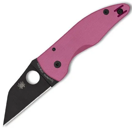 Buy Spyderco C264GPNBKP Microjimbo Sprint Pink G-10 2.45" CPM S30V Blade online