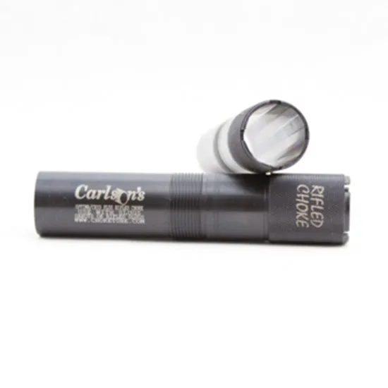 Carlson's 40071 Rifled Choke Tube 20 Gauge Stainless Steel Matte Black - Carlson's Choke Tubes
