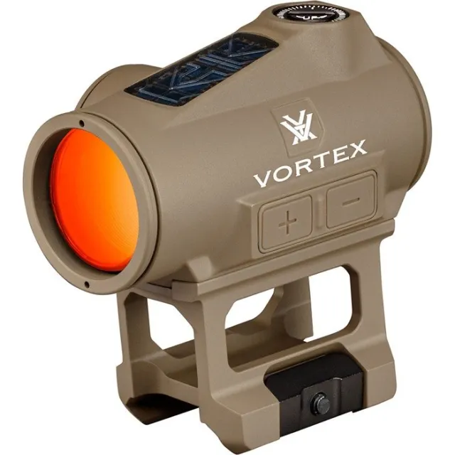 Vortex Optics Crossfire II 2 MOA Solar RED DOT Sight TAN