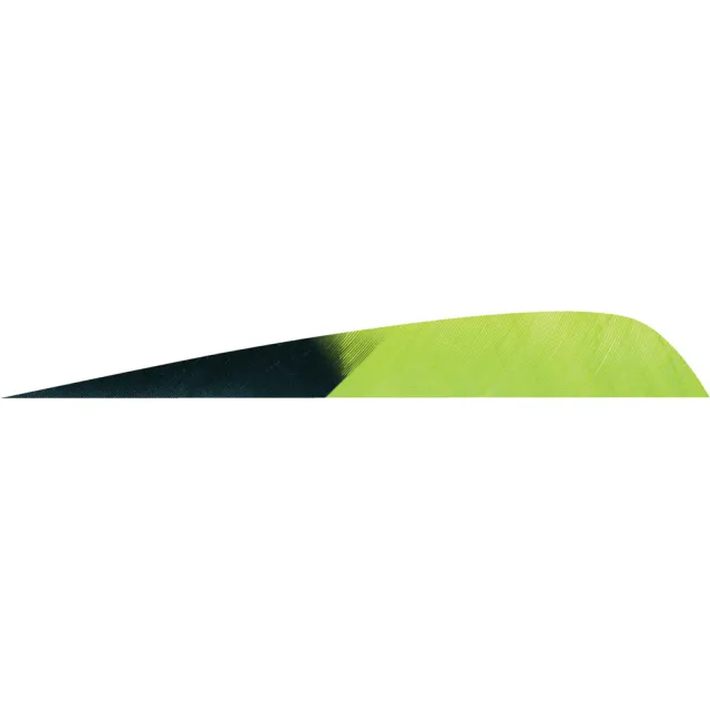 Gateway 400LPKCH-50 Parabolic Feathers Kuro Chartreuse 4" LW 50 Pack - Gateway