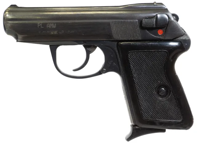 CENT HG1902G P-64 9x18mm 3.3" Blued Steel, 2x6rd Mags, CA Legal - Century Arms - 9x18mm