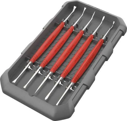 Buy Real Avid AVAGSPS Accu-Grip Steel Picks Set, 5 Pieces, Ergonomic Handle online