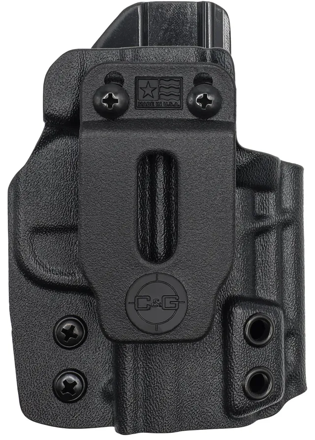 C&g Holsters 0952100 Covert Iwb Black Kydex Paper