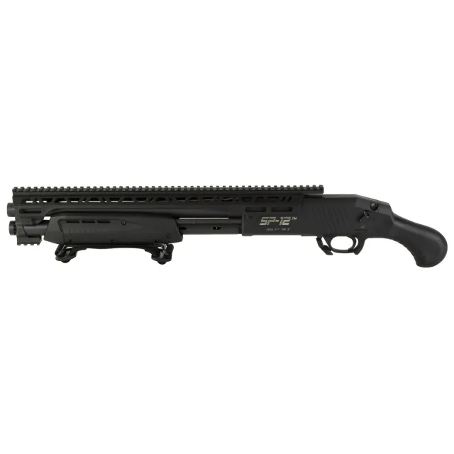 Buy Standard Mfg SP12 Compact 12GA 14.5" Pump Action Shotgun Black online