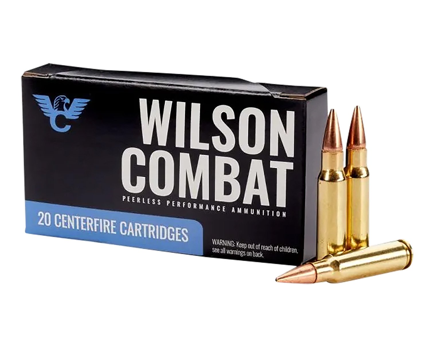 Wilson Combat Hornady BTHP 6.8mm Rem SPC 110gr 2600 FPS 20 Box - Wilson Combat - 6.8mm Rem SPC