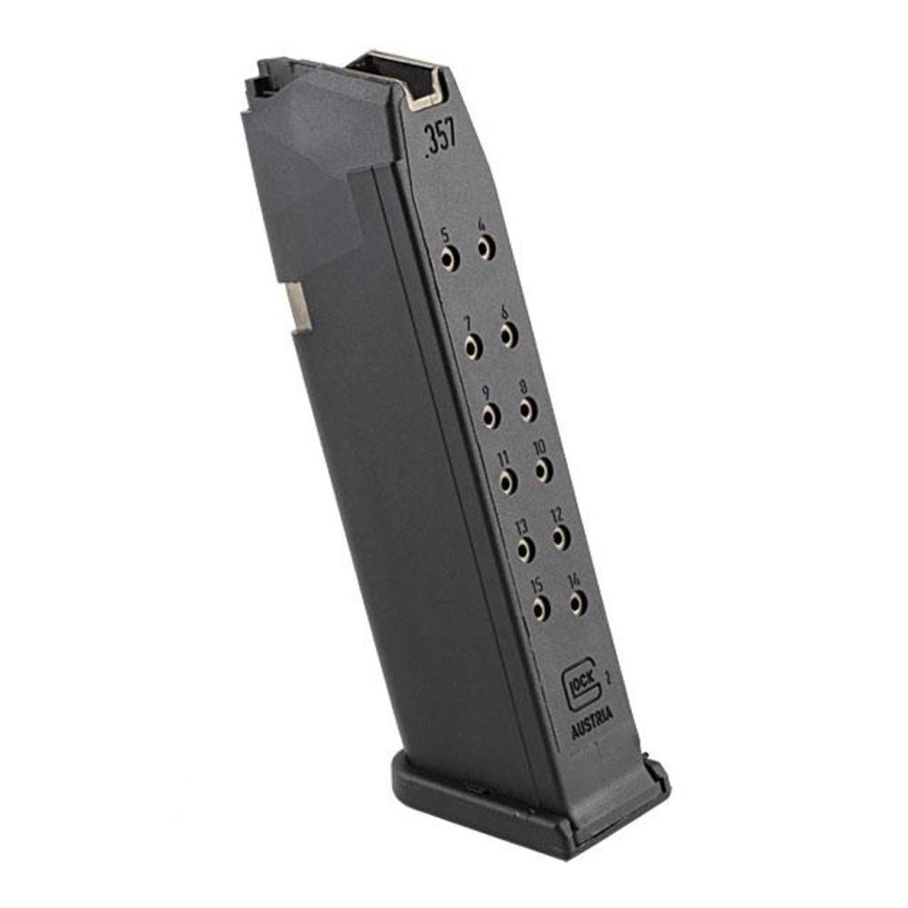 Glock Factory Handgun Magazine Black for Glock Model 31 .357 Sig 10/rd Bulk - Glock - .357 SIG