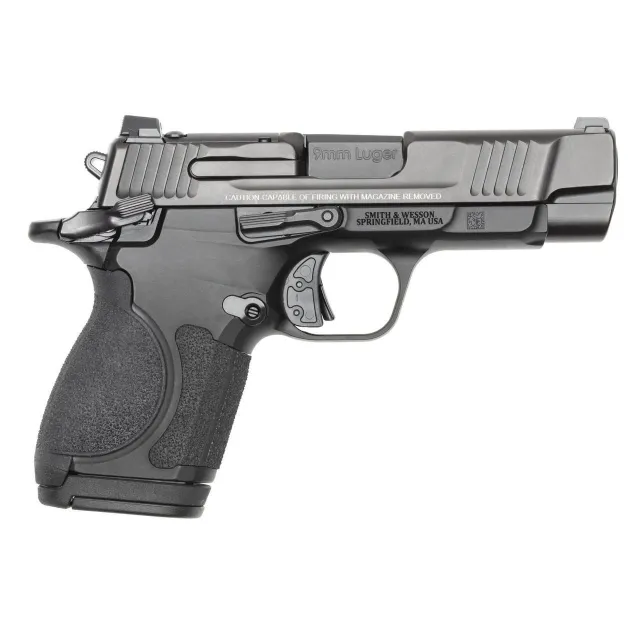 USED Smith & Wesson CSX E-Series Handgun 9mm Luger 12rd Magazine 3.6 Barrel Thumb Safety Black Slide