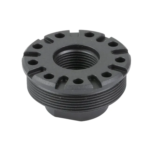 SilencerCo AC2630 Adapter Black Direct Thread Mount for SC Hybrid/Omega