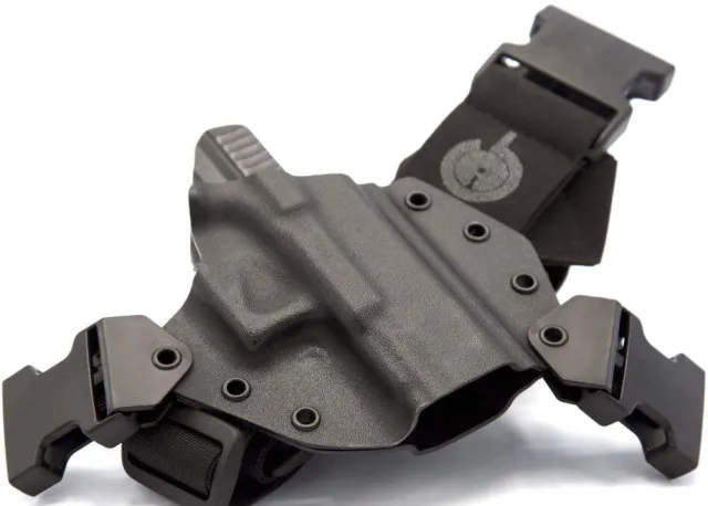 GUNFIGHTERS XDM4 010111 Black Chest Holster Right Hand