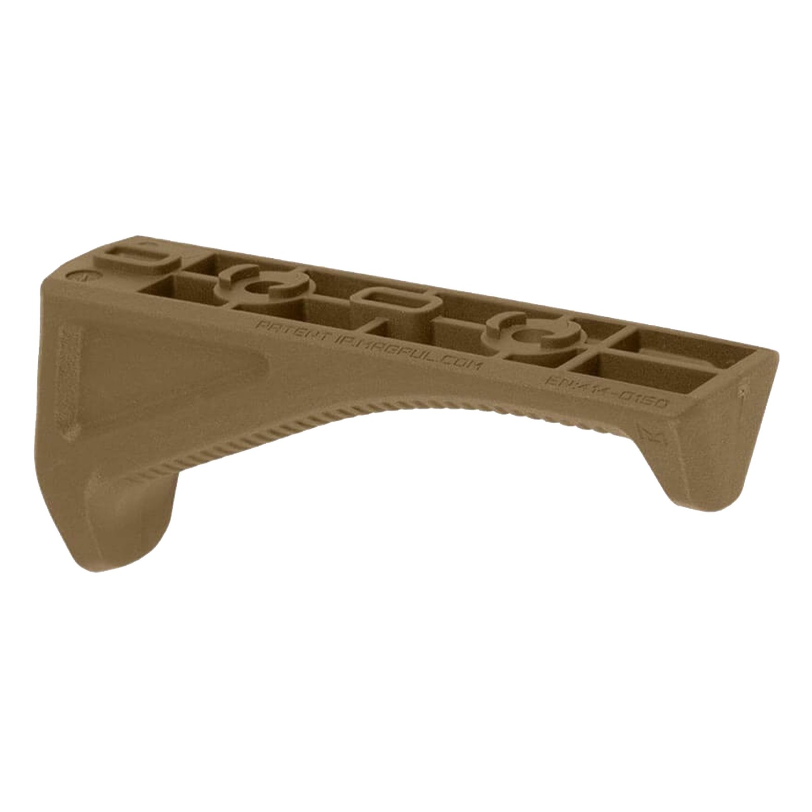 Magpul MAG598-MCB M-LOK AFG Angled Fore Grip Textured Black - Magpul Industries