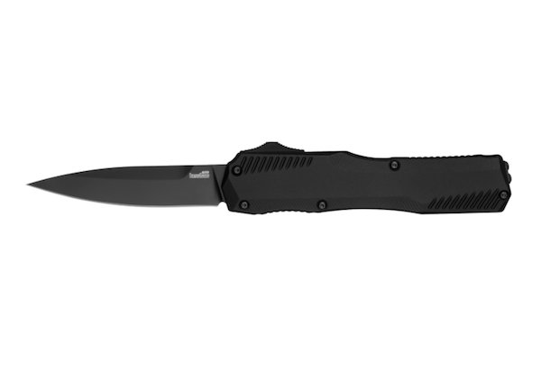 Kershaw 9000BLK Livewire 3.3" OTF Spear Point Knife - Kershaw