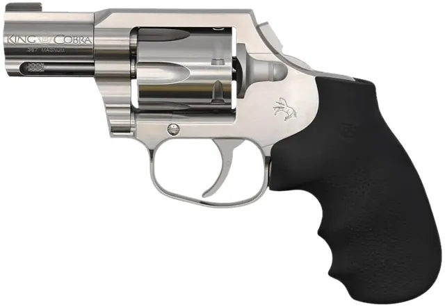 Colt KCOBRASM2BB King Cobra Carry 357 Mag 2" DAO Matte Stainless Revolver