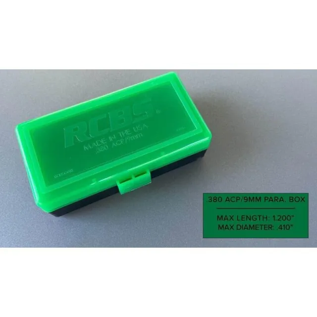 Buy RCBS Impact Resistant Ammo Box .380 ACP online