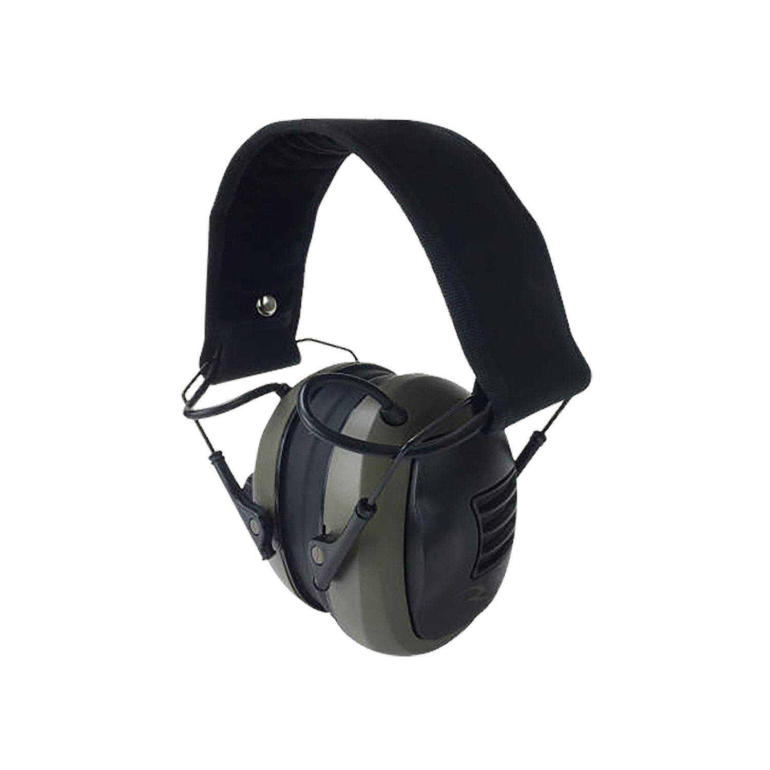 Buy Radians CSE10BX Over Head Adjustable Folding Earmuff 23 dB NRR Tan/Black online