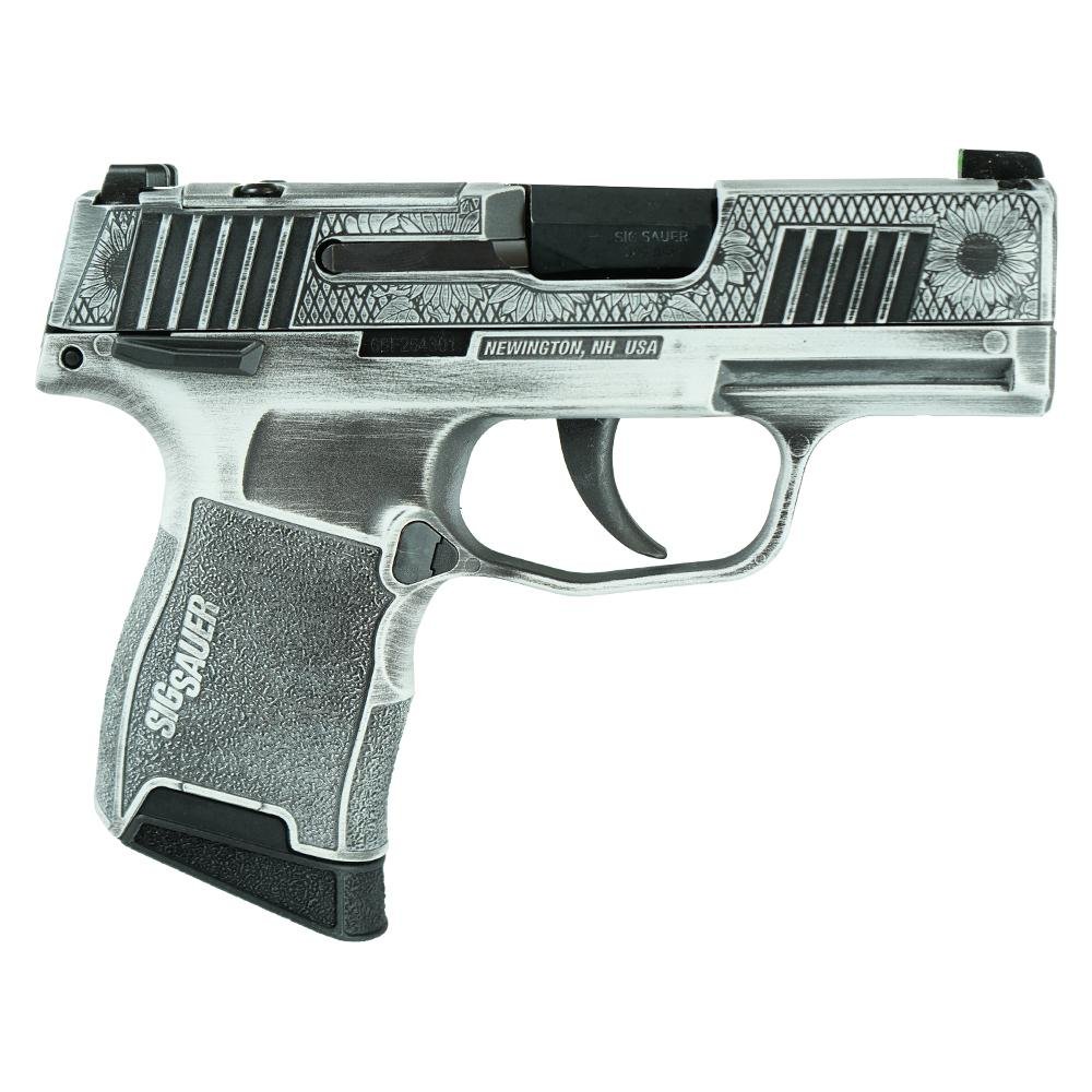 Sig Sauer P365-380 380 Auto 3.1 in Barrel 10rd Magazine Nitron Finish - Sig Sauer - 380 AUTO