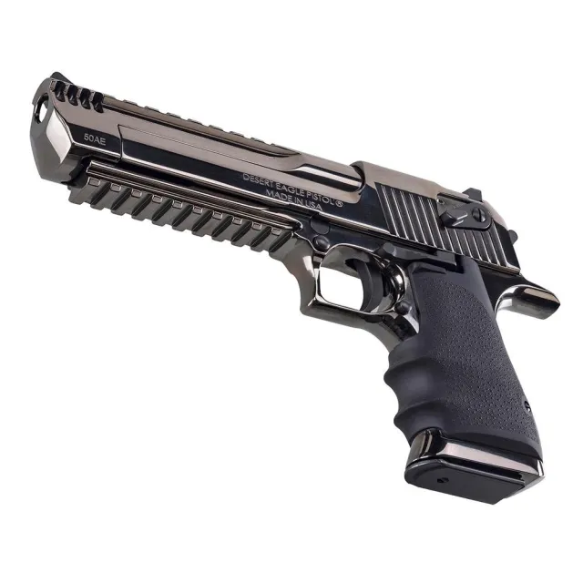 Magnum Research Desert Eagle Series Handgun .50AE 8rd Magazine 6 Barrel Black Nickel **BLEM