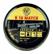 RWS 231-5014 .177 R10 Match Pellets 8.2 Grains 500-Pack - RWS - .177
