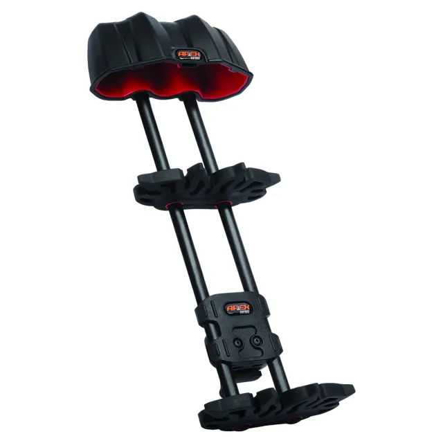 Apex TG-AG235BK Reactor LTE Quiver Black, 5 Arrow, Adjustable Bracket - Apex Tactical Specialties