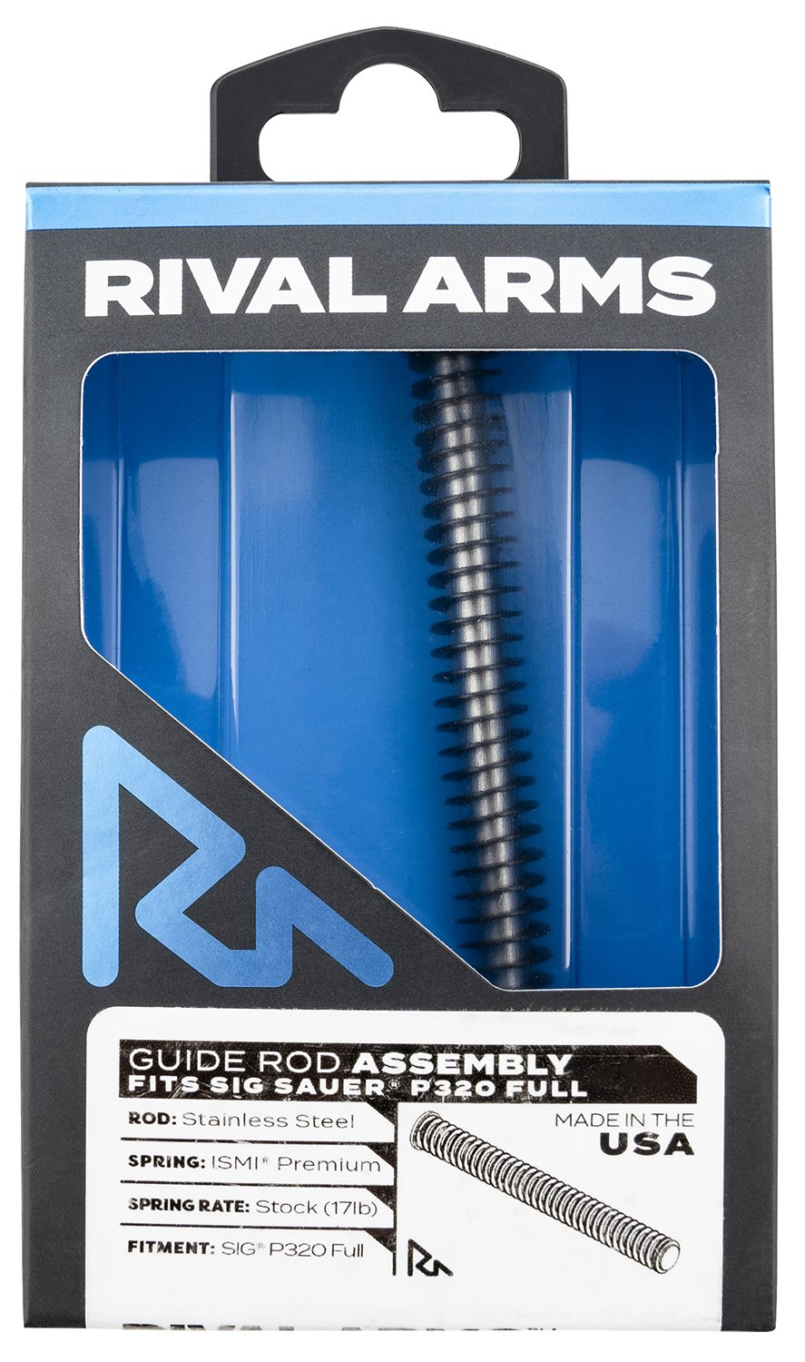 Rival Arms RARA50S201S Guide Rod Assembly Stainless Steel Sig P320 Full Siz - Rival Arms