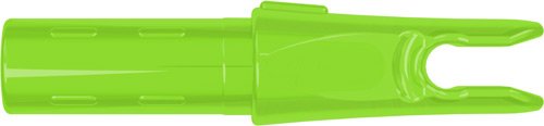 Gold Tip Nock GT Series .246in 12.2gr Fluorescent Green 12PK - Gold Tip