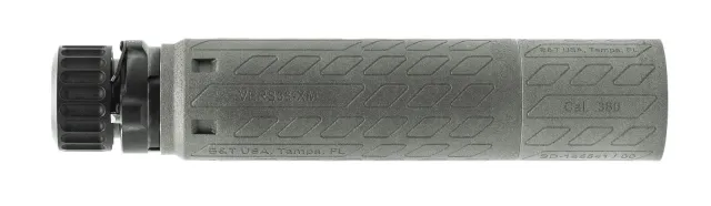 B&T SD-145543 Print-X VERS36-XM 1.70" Anodized Grey Titanium Suppressor