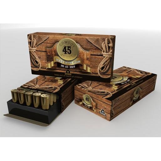 American Cowboy ACA45SPL .45 Special Ammo 180gr RNFP 475fps 50 Rounds - American Cowboy Ammo - 45 SPECIAL
