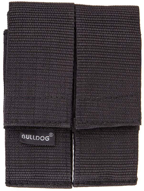 Buy Bulldog WMAGL Double Mag Holder Black Nylon Belt Loop online