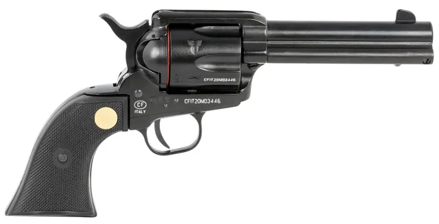 Buy Traditions 1873 Rawhide SAO .22 LR 4.75 in Blued 6rd Black PVC Grip online