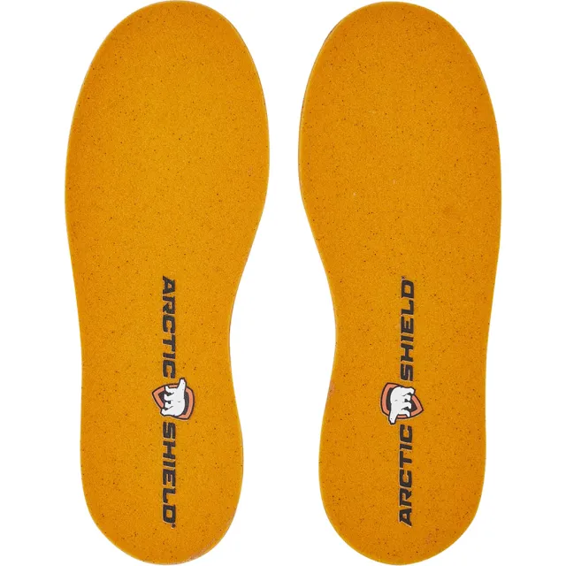 Arctic Shield Retain Insoles Orange Universal - Heat Retention Technology, Multi-layer Construction, Cut to Fit