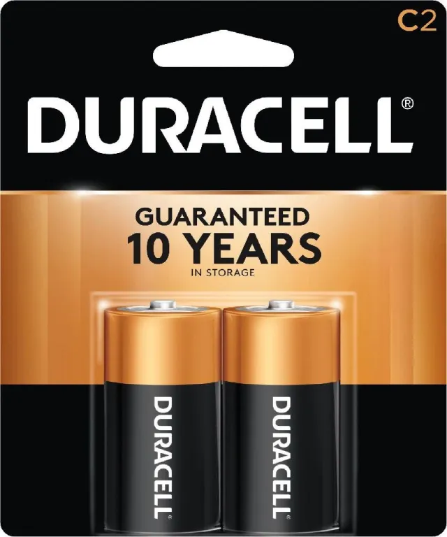 Duracell Coppertop C MN1400B2 Alkaline 2-Pack