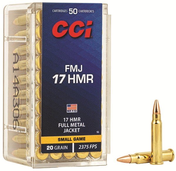 Buy CCI GamePoint 0055 17 HMR 20 Grain FMJ 50 Rounds Box online