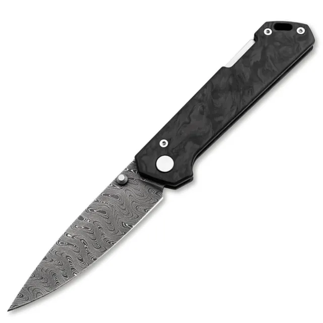 BOKER Annual 2026 2.99In Drop Point Plain Edge Damascus - BOKER