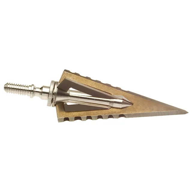 Steel Force SF45003 Sabertooth Broadheads 4 Blade 100gr 3pk Stainless Steel - Steel Force