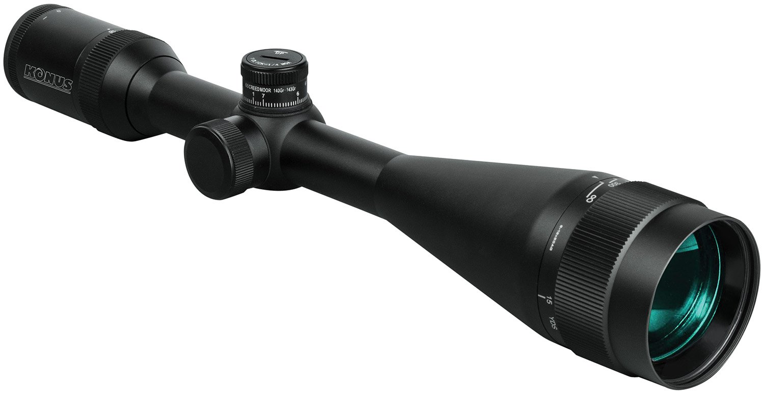 Konus 7227 Konus-CX 6-18x50mm Matte Black Duplex 6.5 Creedmoor Scope - Konus - 50MM