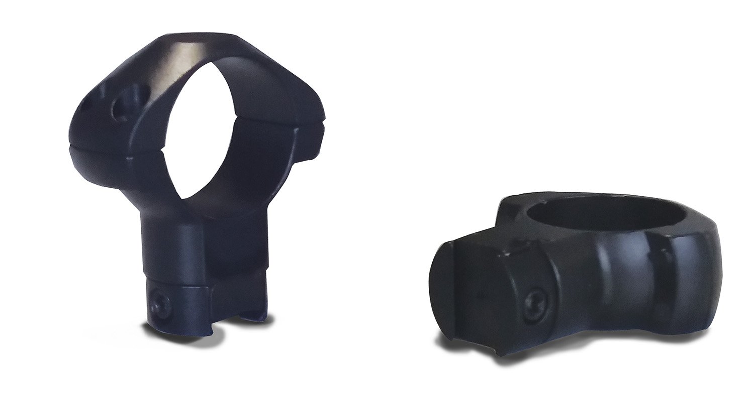 Buy Konus 7415 Steel Rings Black 1" High 3/8" Grooved Receiver 0 MOA online