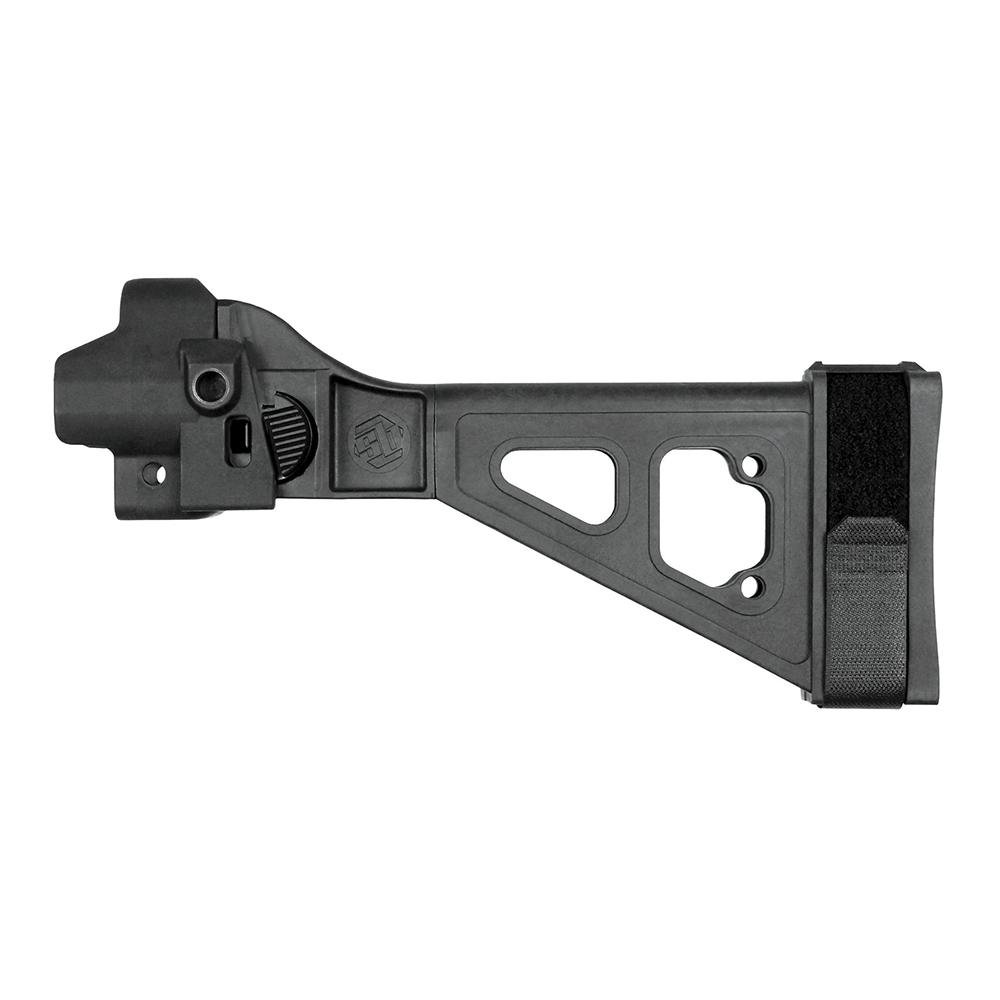 SB-Tactical SBT522-01-SB SBT5-22 Side-Folding Brace Black HK MP5 .22LR - SB Tactical - 22LR