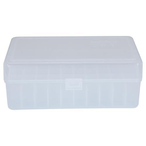 Berry's Mfg 411 Clear Ammo Flip Top Box Holds 50 Rounds - .45/70 Govt - Berry's Mfg - .4570 Govt.