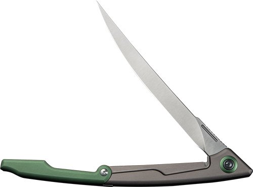 Civivi KNIFE SHAWKA 5.81" GREY GREEN FOLDING FILLET KNF - CIVIVI