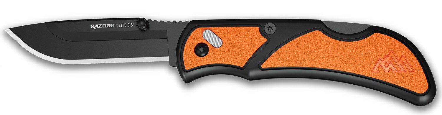 Outdoor Edge RCB25-2C Razr Lite EDC 2.5" Orange Knife - Outdoor Edge