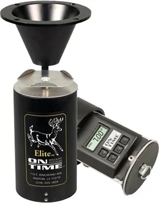 On 11113 Elite Lifetime Feeder Timer 6-Program Black Aluminum - On