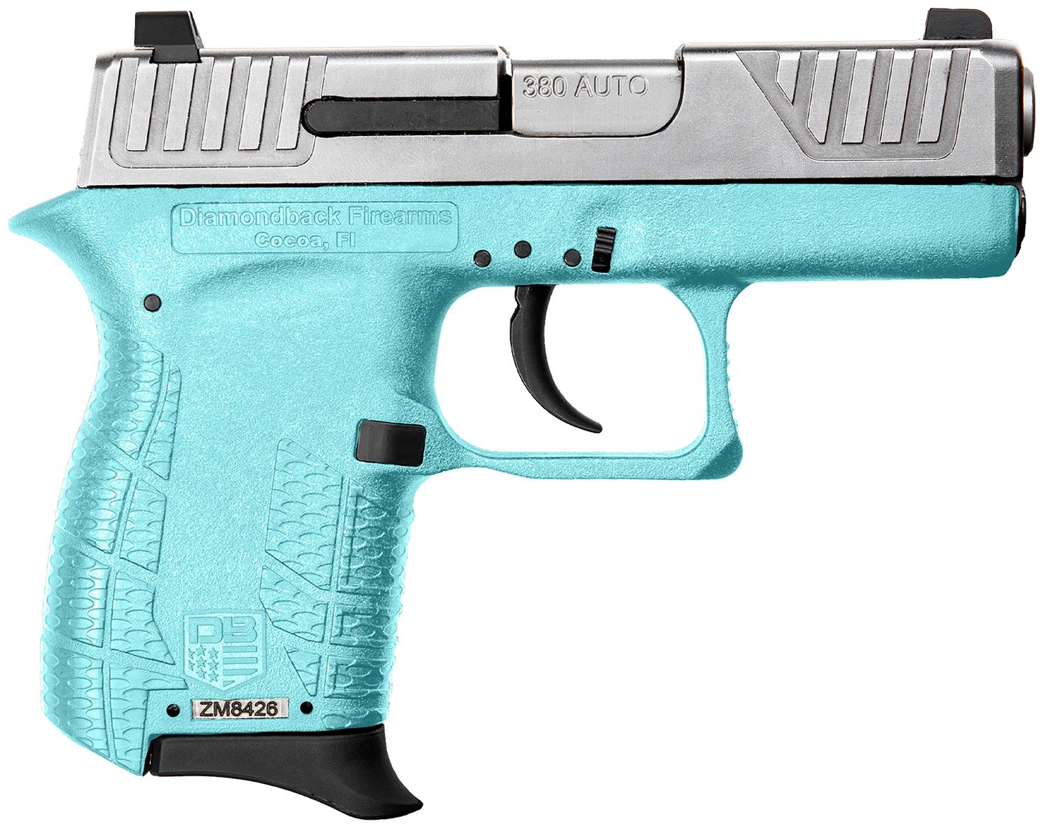 Diamondback DB380 Gen4 .380 ACP 2.8 in Nickel Boron 6+1 Double Action - Diamondback Firearms - 380 ACP