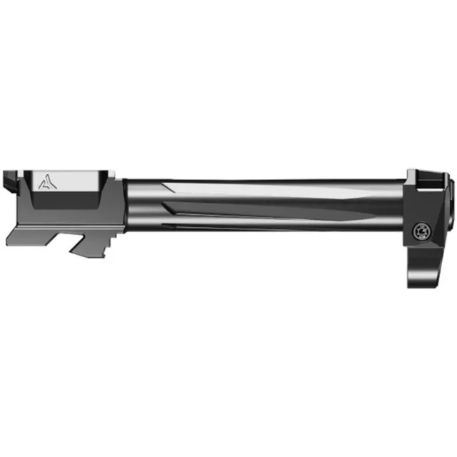 Radian Weapons R0884 Ramjet & Afterburner Combo Compatible w/Glock 17 Gen4, Black Ported Stainless Steel - Radian Weapons - 9 MM LUGER