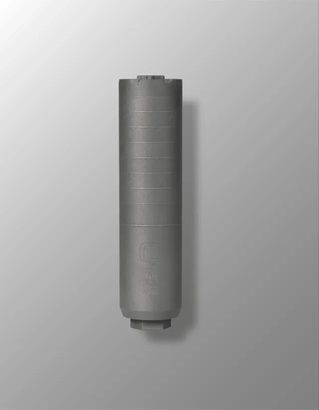 Q Trash Panda 7.62mm 11 In Ti Bead Blast 5/8x24 Cherry Bomb